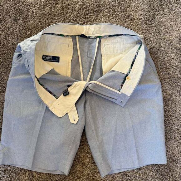 Polo Ralph Lauren Men's Light Blue Chino Shorts Size 38 Golf - Picture 5 of 8